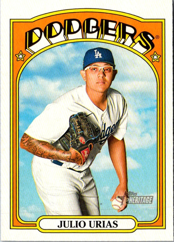 2020 Topps Julio Urias #628