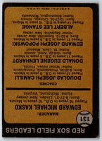 1973 O-Pee-Chee Eddie Kasko/Doug Camilli/Don Lenhardt/Eddie Popowski/Lee Stange #131