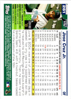 2005 Topps Jose Cruz Jr. #261