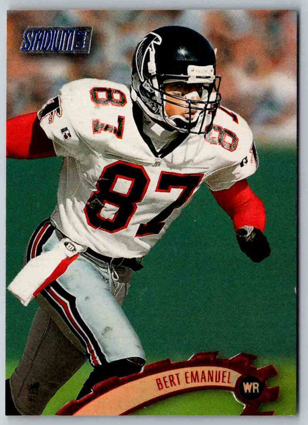 1997 Topps Stadium Club Football Bert Emanuel #237