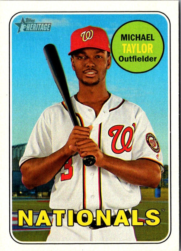 2018 Topps Heritage Michael Taylor #372