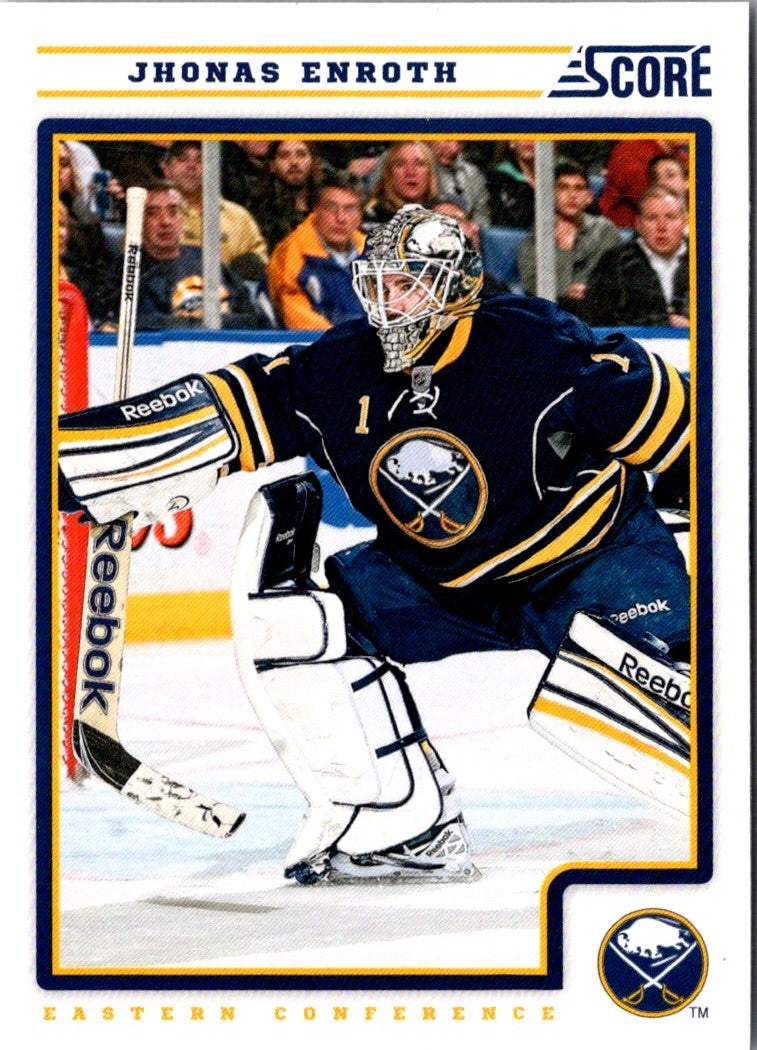 2012 Score Jhonas Enroth