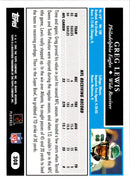 2005 Topps Greg Lewis