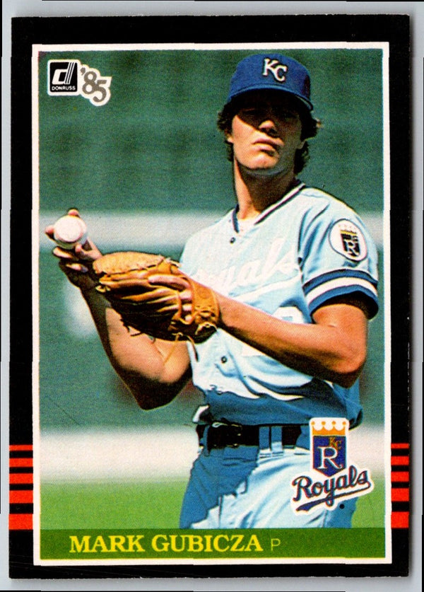 1985 Donruss Mark Gubicza #344 Rookie