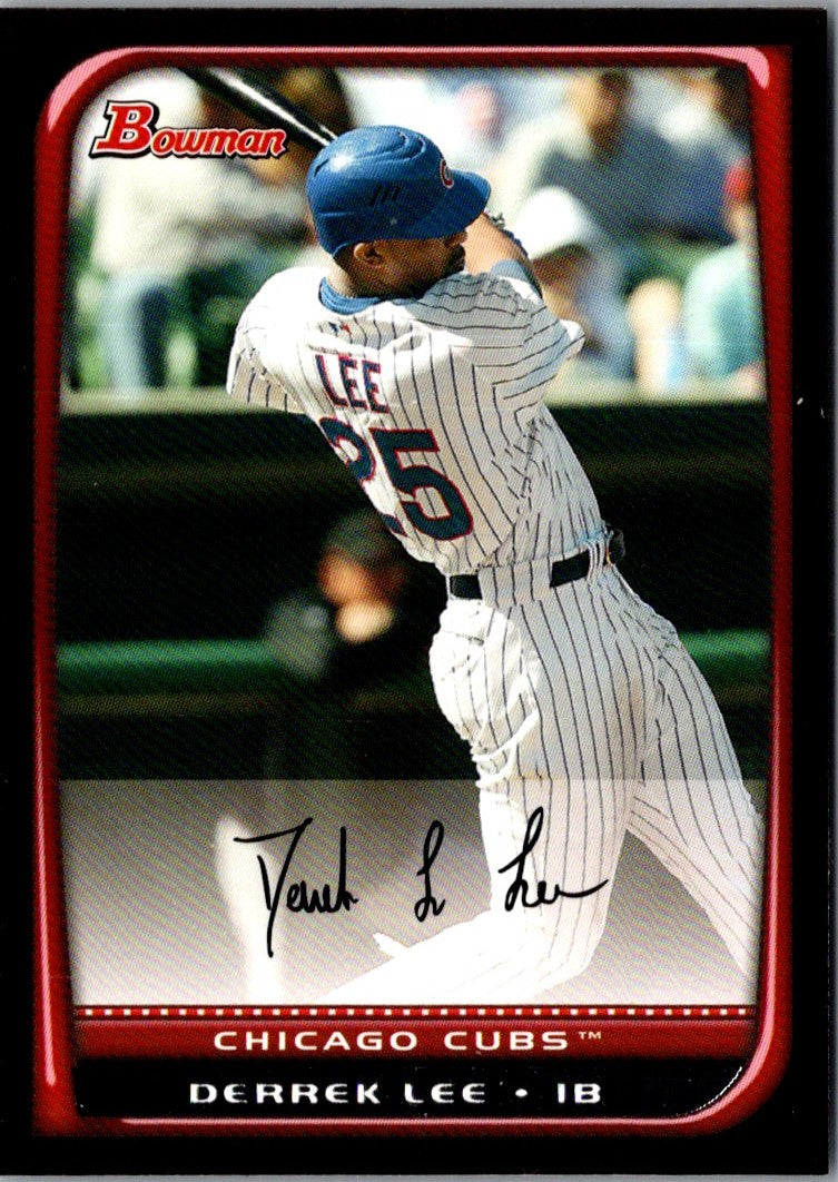 2008 Bowman Derrek Lee