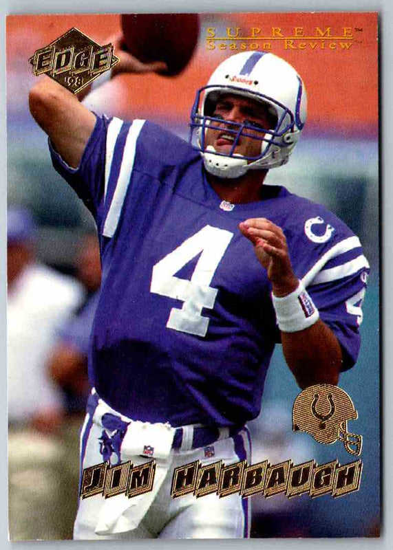 1998 Edge Jim Harbaugh #72
