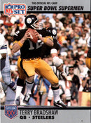1990 Pro Set Super Bowl 160 Terry Bradshaw