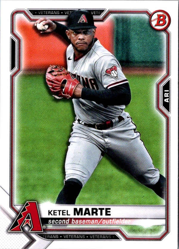 2021 Bowman Ketel Marte #63