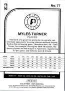 2019 Hoops Purple Myles Turner