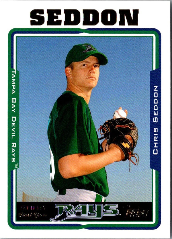 2005 Topps Chris Seddon #300 Rookie