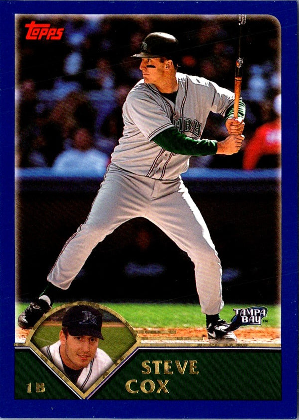 2003 Topps Steve Cox #101