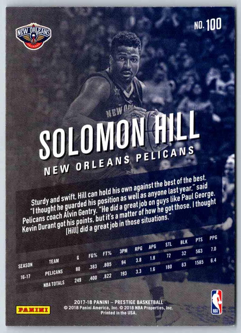 2017 Prestige Solomon Hill