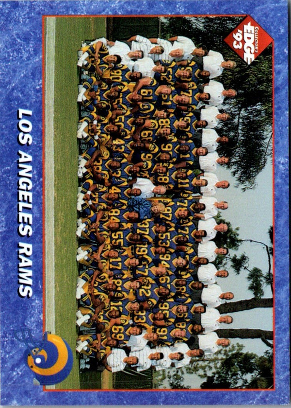 1993 Collector's Edge Los Angeles Rams #196 /100000