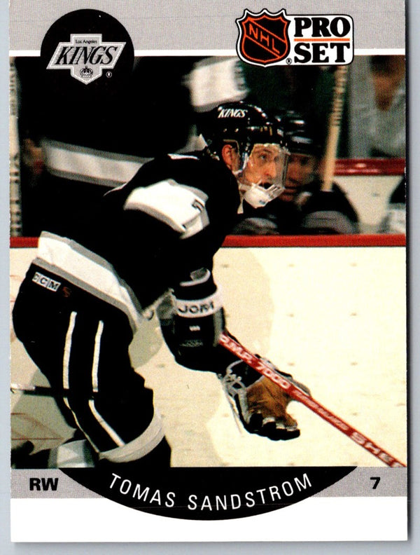 1990 Pro Set Tomas Sandstrom #127