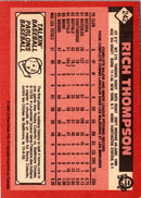 1986 O-Pee-Chee Rich Thompson