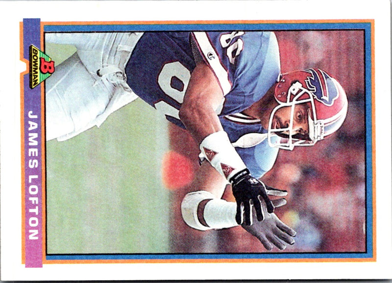 1991 Bowman James Lofton