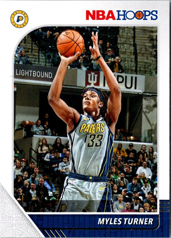 2019 Hoops Purple Myles Turner #77