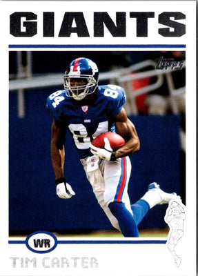 2004 Topps Tim Carter #93