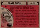 1980 Topps Blair Bush