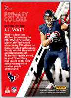 2018 Donruss Elite J.J. Watt #PC10