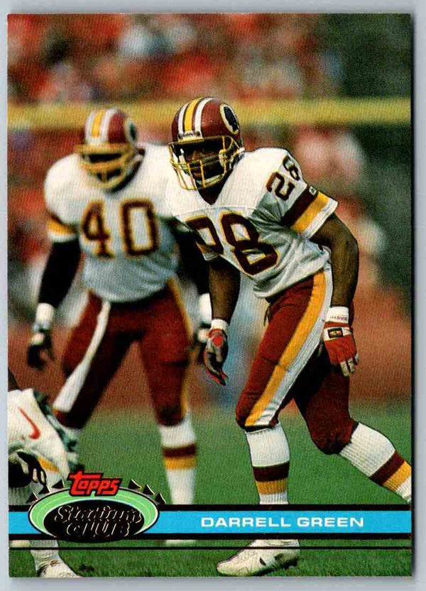 1991 Topps Stadium Club Football Darrell Green #127