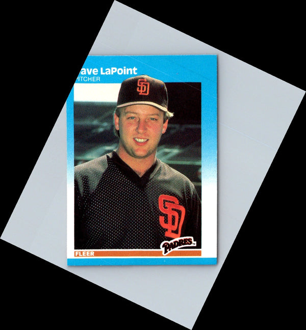 1985 Fleer Dave LaPoint #233