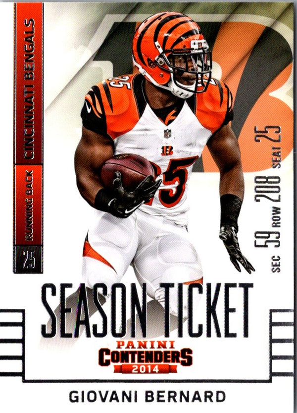 2014 Panini Contenders Giovani Bernard #8