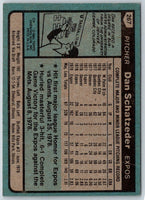 1980 Topps Dan Schatzeder #267