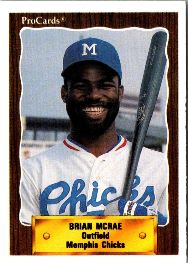 1990 CMC Brian McRae #829