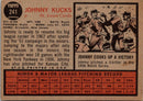 1962 Topps Johnny Kucks