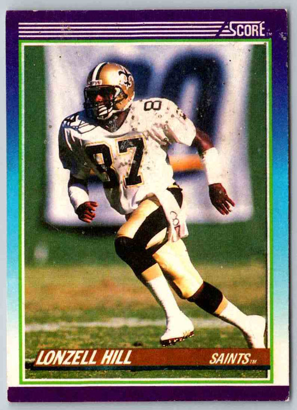1990 Score Lonzell Hill #187