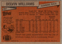 1981 Topps Delvin Williams #287