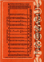 1988 O-Pee-Chee Willie Wilson #222