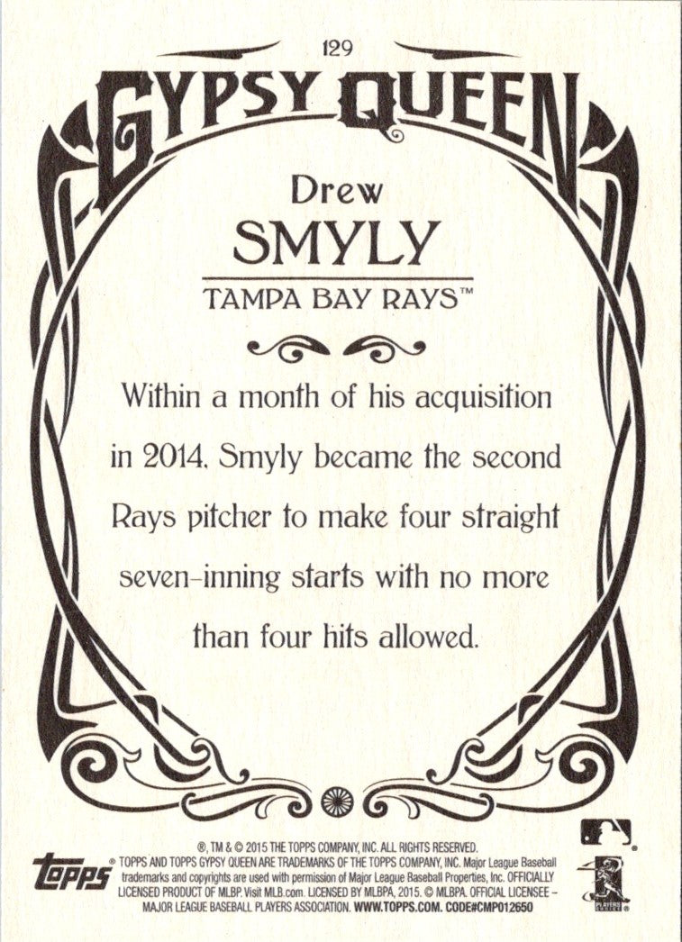 2015 Topps Gypsy Queen Drew Smyly