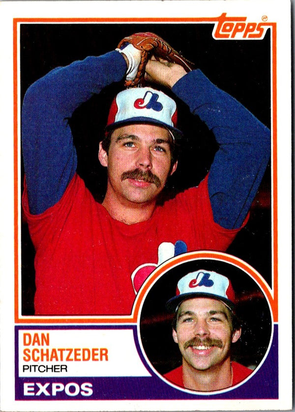 1983 Topps Dan Schatzeder #189 NM-MT