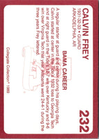 1989 Collegiate Collection Alabama Coke 580 Calvin Frey #232