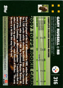 2007 Topps Gary Russell