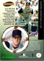 1999 Pacific Invincible Darin Erstad #2