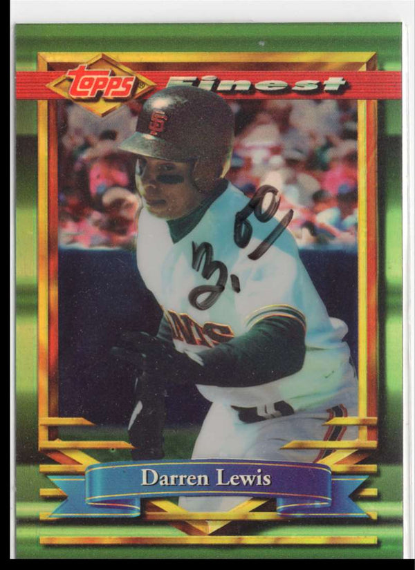 1994 topps Darren Lewis #85