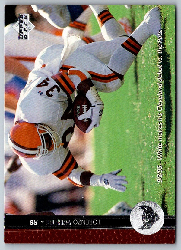 1996 Upper Deck Lorenzo White #45