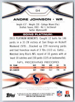 1991 Bowman BestFootball Andre Johnson #94