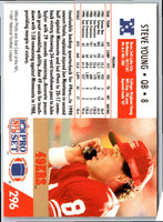 1991 Pro Set Steve Young #296