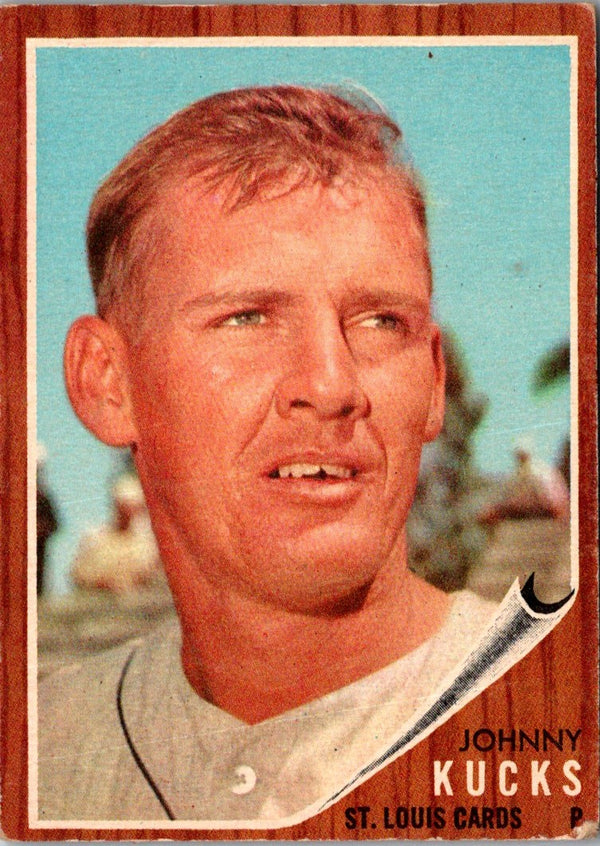 1962 Topps Johnny Kucks #241 VG-EX