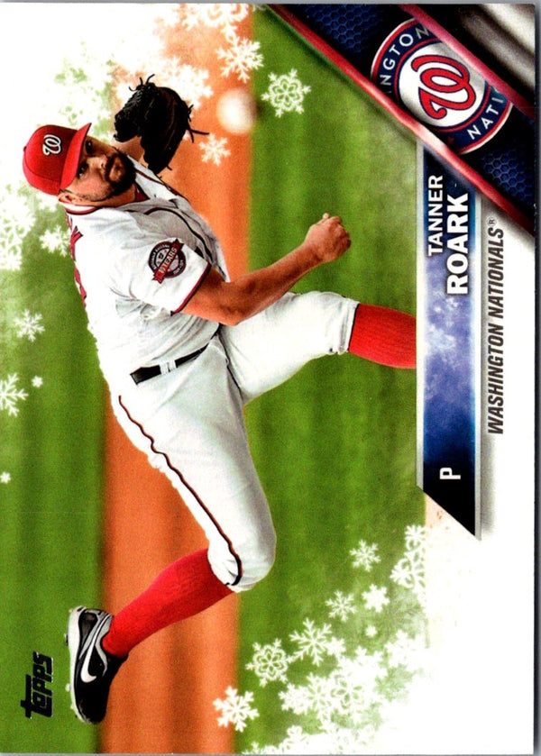 2016 Topps Holiday Baseball Tanner Roark #HMW95