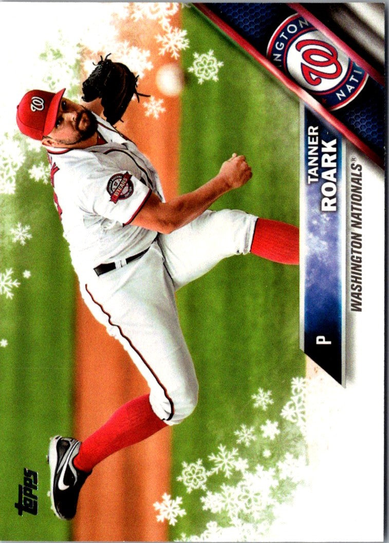 2016 Topps Holiday Baseball Tanner Roark