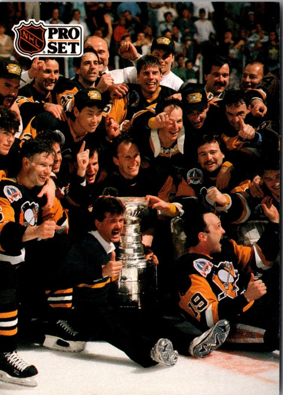 1991 Pro Set 1991 Stanley Cup Champions #319
