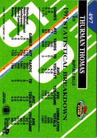 1993 Stadium Club Thurman Thomas #497