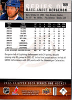 2012 Upper Deck Marc-Andre Bergeron #169