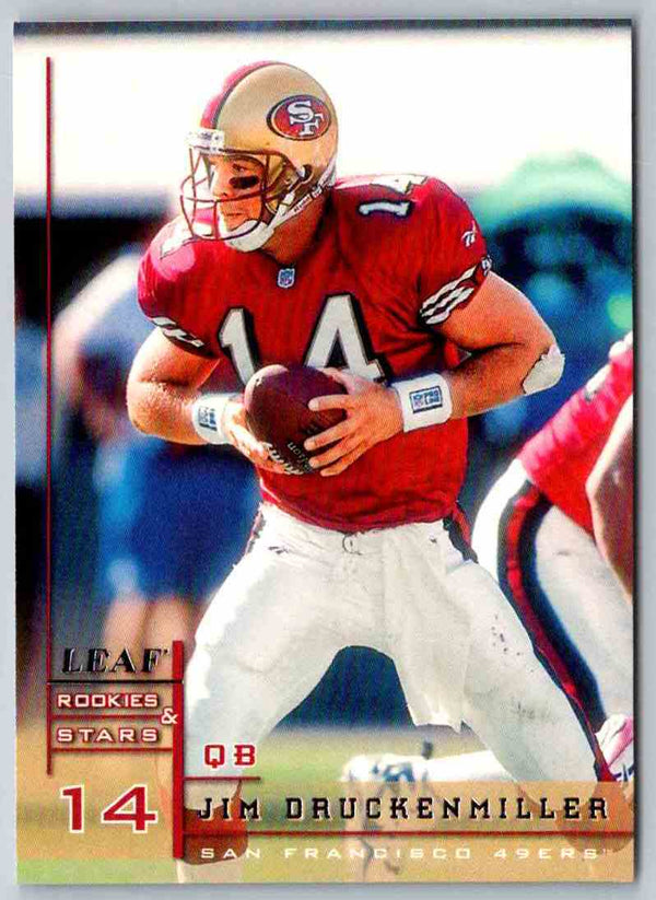 1998 Leaf Rookies And Stars Jim Druckenmiller #105