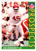 1992 Fleer Joe Bowden